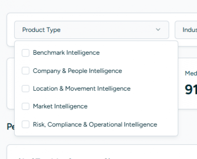 Benchmark data business intelligence