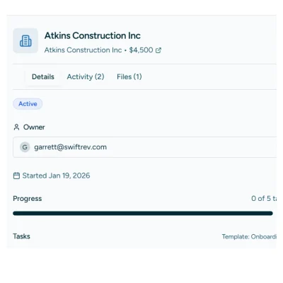 Customer success onboarindg software